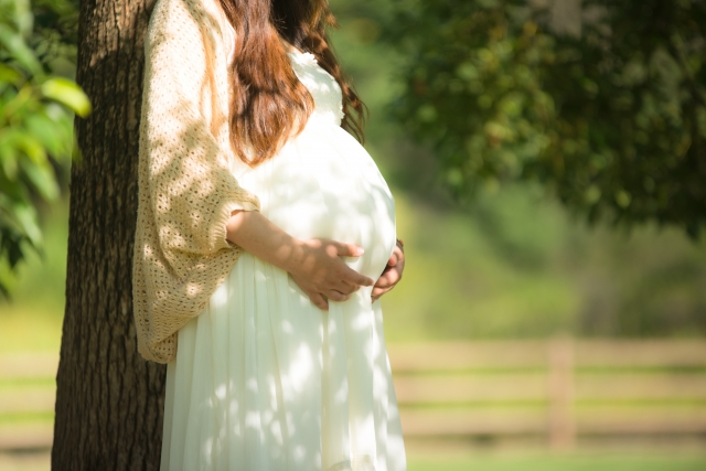 妊娠中に体調が安定した女性